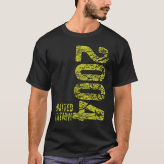 T-shirt 18e anniversaire garçon fille 18 ans 2004 3