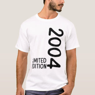 T-shirt 18E Anniversaire Garçon Fille 18 Ans 2004 Drôle Ca