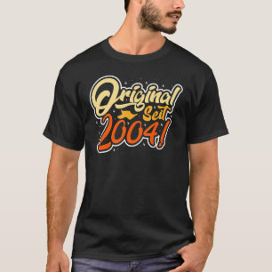 T-shirt 18e anniversaire Vintage 18 ans Original depuis 20