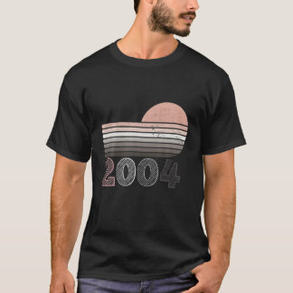 T-shirt 18Th Birthday Vintage 2004 Limited Edition Vintage