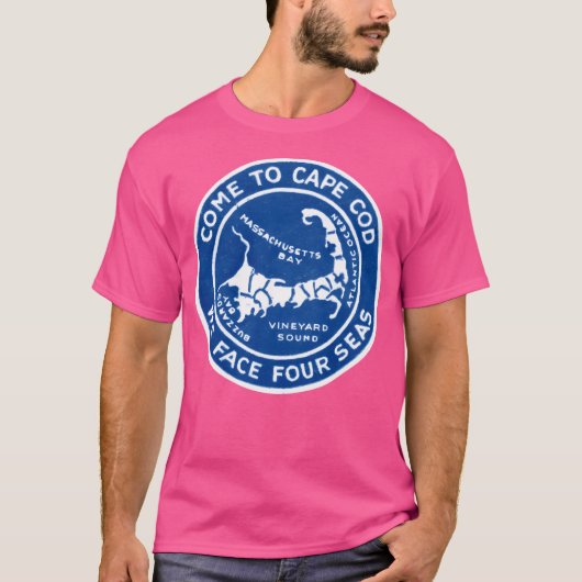 T-shirt 1910 À Cape Cod (Devant)