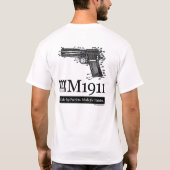 T-shirt 1911 dos de no. 2, avec l'avant de logo (Dos)