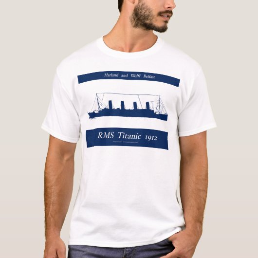T-shirt 1912 4 titaniques (Devant)