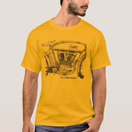 T-shirt 1914 de moto de Sears