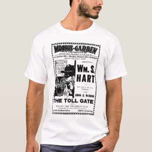 T-shirt 1920 d'annonce de film de William S. Hart