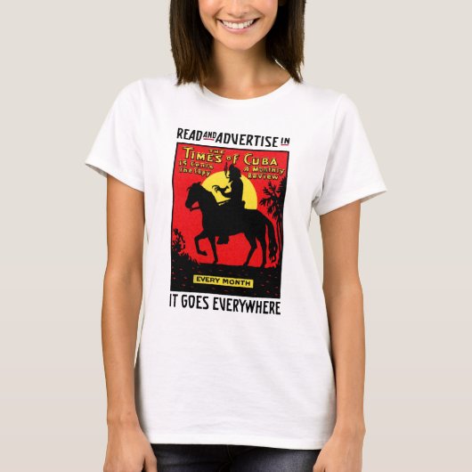 T-shirt 1920 Le Times de Cuba (Devant)