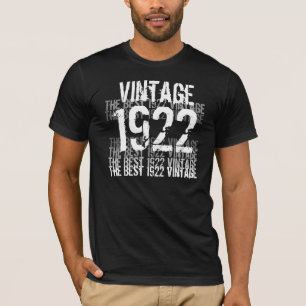 T-shirt 1922 Vintage - Anniversaire