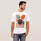 T-shirt 1928 d'affiche de film de filons-couches (Devant entier)