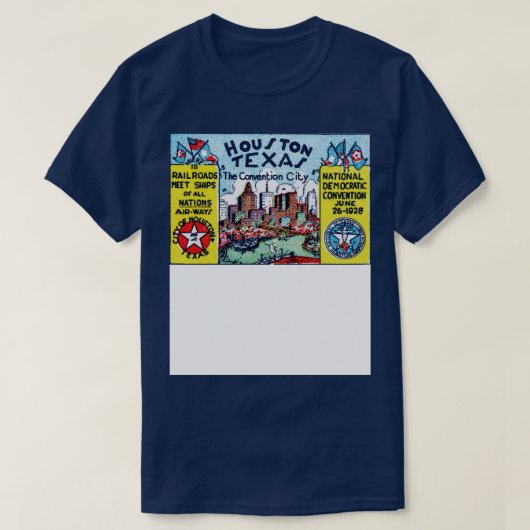 T-shirt 1928 Houston Texas (Design devant)