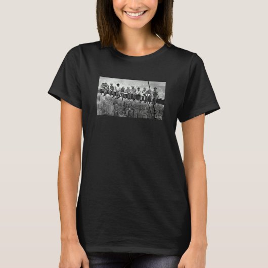 T-shirt 1930s New York Sky Scraper Builders Having Lunch o (Devant)