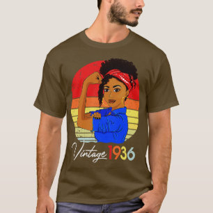 T-shirt 1936 85ème anniversaire Vintage 85 ans Anniversair
