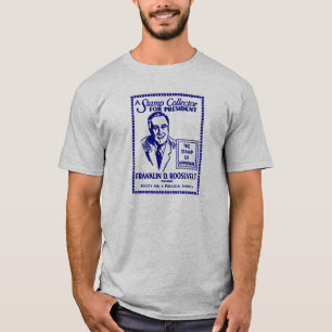 T-shirt 1936 Collecteur de timbres FDR pour Président