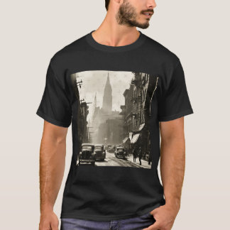 T-shirt 1940s vintage photo of new york city print friends