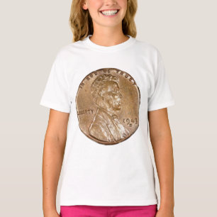 T-shirt 1943 Lincoln Head Copper Penny