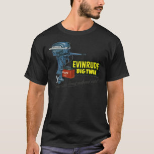 T-shirt 1950 Evinrude. Amérique meilleur moteur hors-bord 