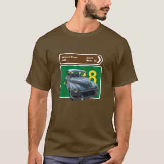 T-shirt 1952. Morris Minor. Voiture Classique Britannique.