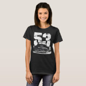 T-shirt 1953 Buick Special Front Grill View Silhouette (Devant entier)