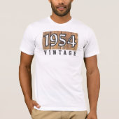 T-shirt 1954 Naissance. Né en 1954 (Devant)