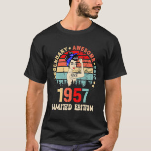T-shirt 1957 65e anniversaire 65 ans