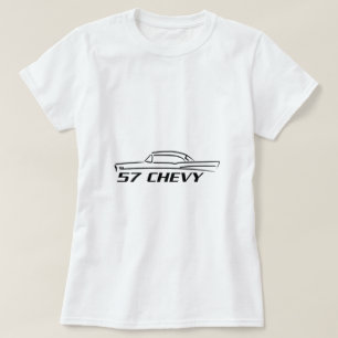 T-shirt 1957 Type de dessus dur Chevy