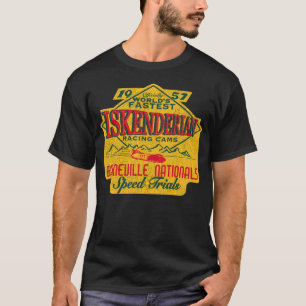 T-shirt 1957 Vintage Cars Bonneville Salt Flats sport rid