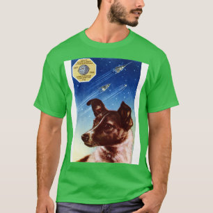 T-shirt 1958 Laika Premier chien dans l'espace