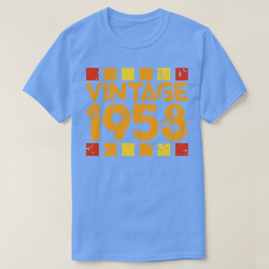 T-shirt 1958 vintage (Design devant)