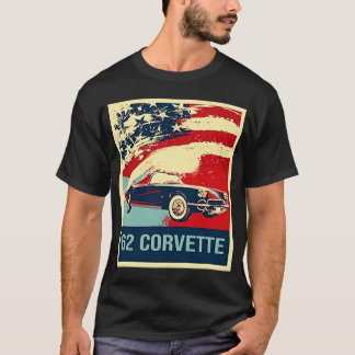 T-shirt 1962 C1 Corvette Pop Art Style