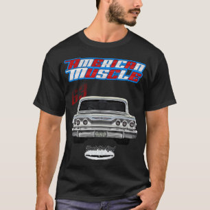 T-shirt 196363Hotrodimpalabiscaynedel Raydelraymuscle Caru