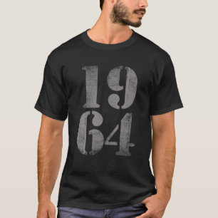 T-shirt 1964 Année de naissance, Anniversaire rétro Vintag