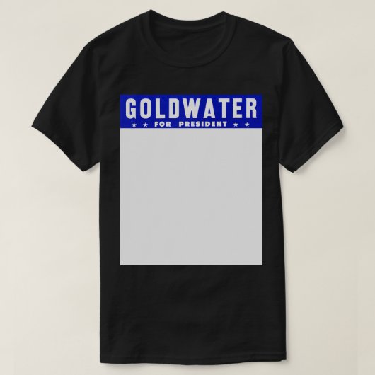 T-shirt 1964 Barry Goldwater pour 2 (Design devant)