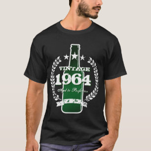 T-shirt 1964 chemises vintages personnalisable d'étiquette