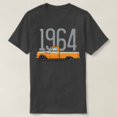 T-shirt 1964 Orange et Tan (Design devant)