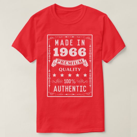 T-SHIRT 1966 (Design devant)