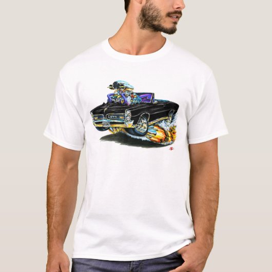 T-shirt 1966-67 convertible noir de GTO (Devant)