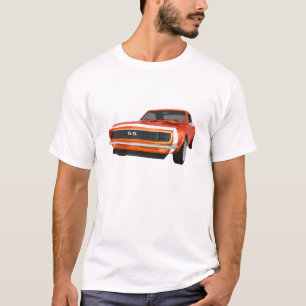T-shirt 1967 Camaro SS: Fin orange : Modèle 3D: