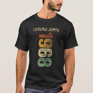 T-shirt 1968 Anniversaire Légende Depuis 1968 Cadeaux Nés