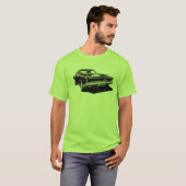 T-shirt 1968 Bullitt Charger RDR 838 (Devant entier)