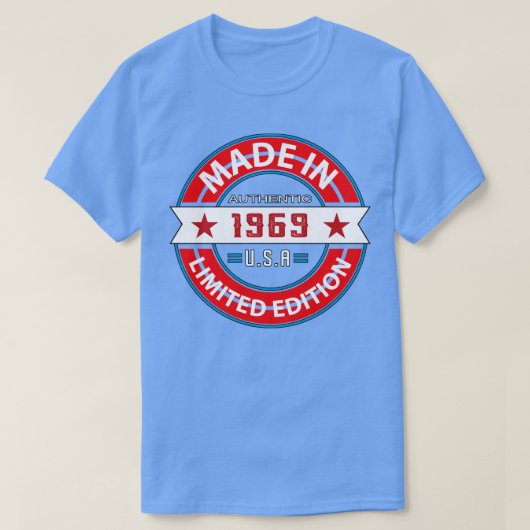 T-shirt 1969 54 Année (Design devant)