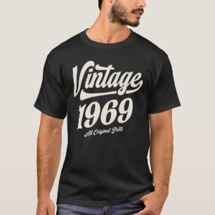 T-shirt 1969 55e anniversaire Cadeaux 55 ans Hommes femmes