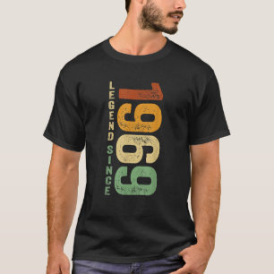 T-shirt 1969 Anniversaire Légende Depuis 1969 Dons Né En 1