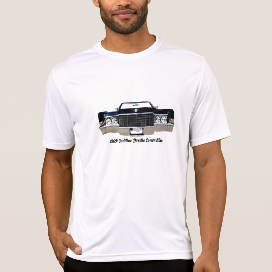 T-shirt 1969 Cadillac Deville Cabriolet (Devant)