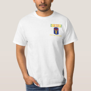 T-shirt 196th Bde d'infanterie légère. Chemise de vétéran