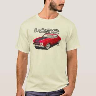 T-shirt 1970 de "grand bloc" de Chevelle solides