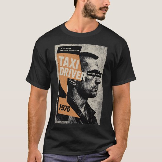 T-shirt 1970s Neo-Noir Urban Film Art (Devant)
