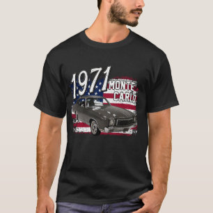 T-shirt 1971 71 Monte Carlo 4 juillet Américain