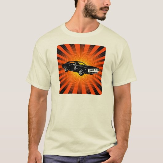 T-shirt 1971 chargeur de Dodge 440 (Devant)
