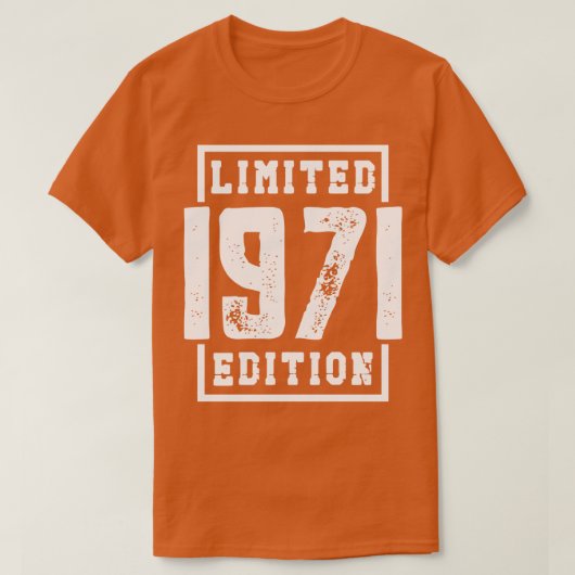 T-shirt 1971 Edition limitée (Design devant)
