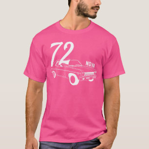 T-shirt 1972 72 Chevys Nova 2 voiture classique Old School