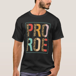 T-shirt 1973 Pro Roe Pro Choice Feminist Leopard Retro